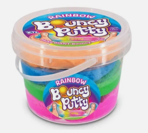 Rainbow Bouncy Putty