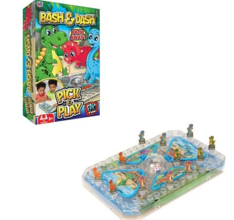 Bash & Dash Dinosaur Board Game