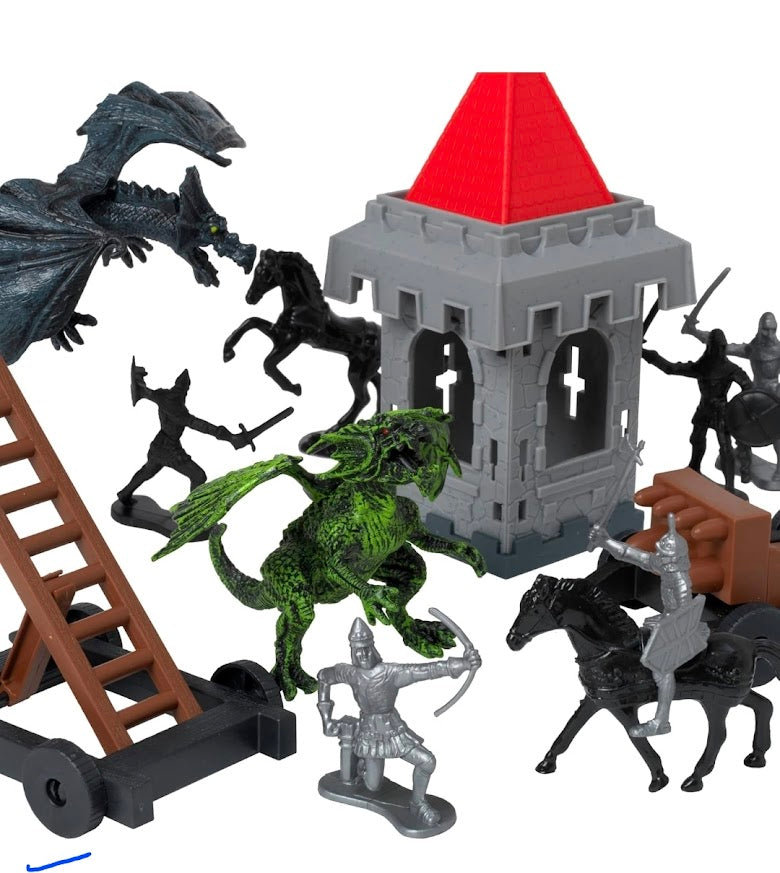 Fun Bucket Knights & Dragons 36pc Set