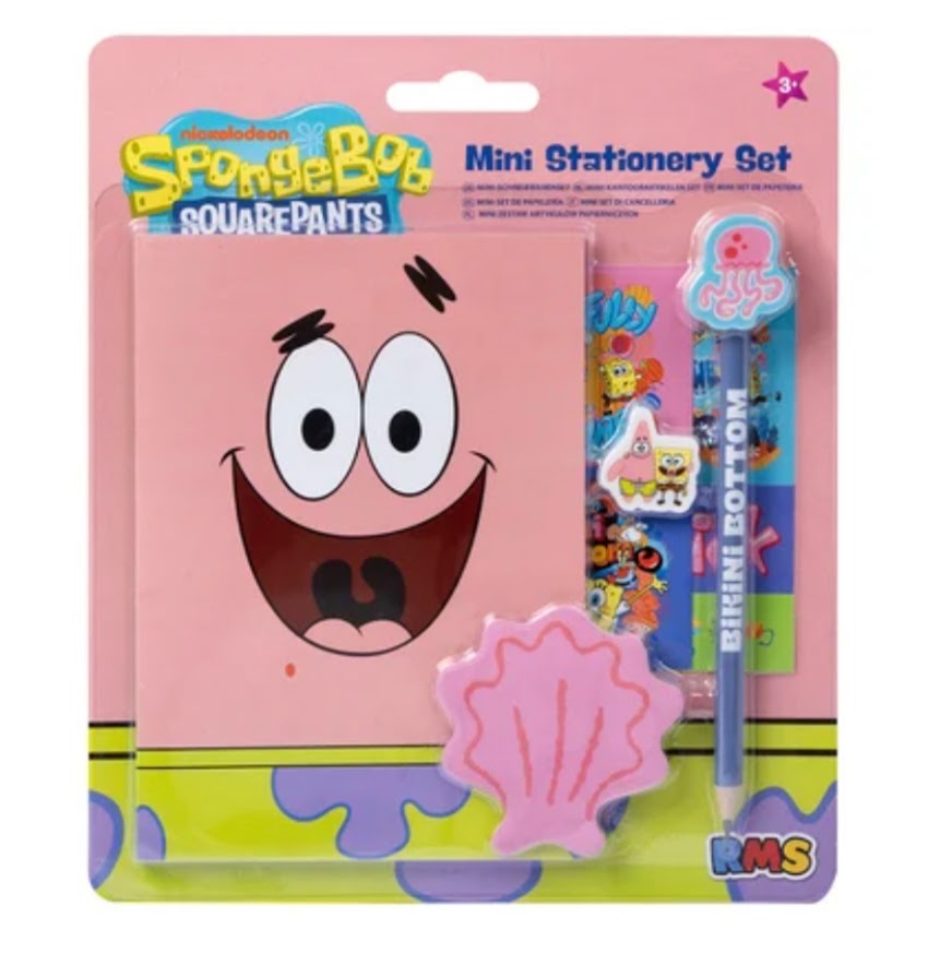 Patrick Star Mini Stationery Set
