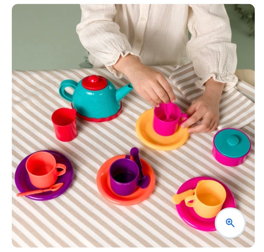Tea Set In A Teapot