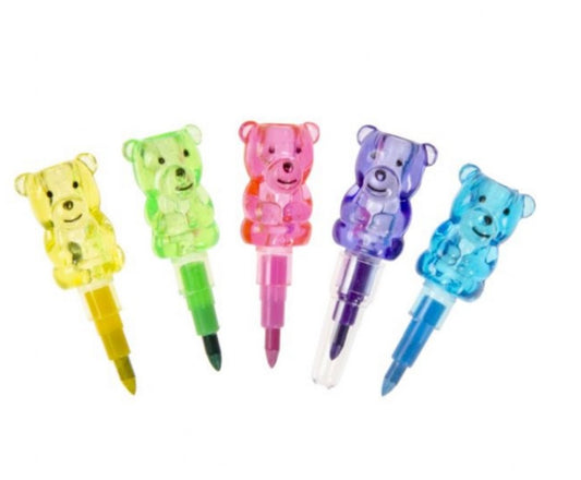 Pop-Up Teddy Crayons