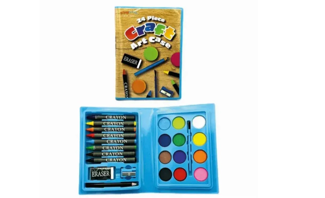 24 Piece Craft Art Case