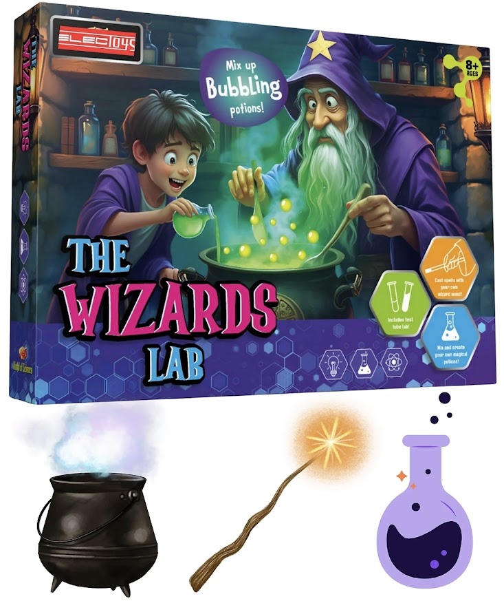 World of Science The Wizard's Lab | Bubbling Potions Science Kit