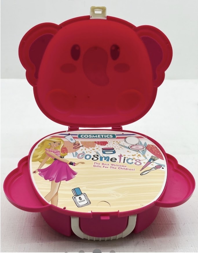 Elephant Toiletry Playset Carry Case – 18 Piece Kids Toy