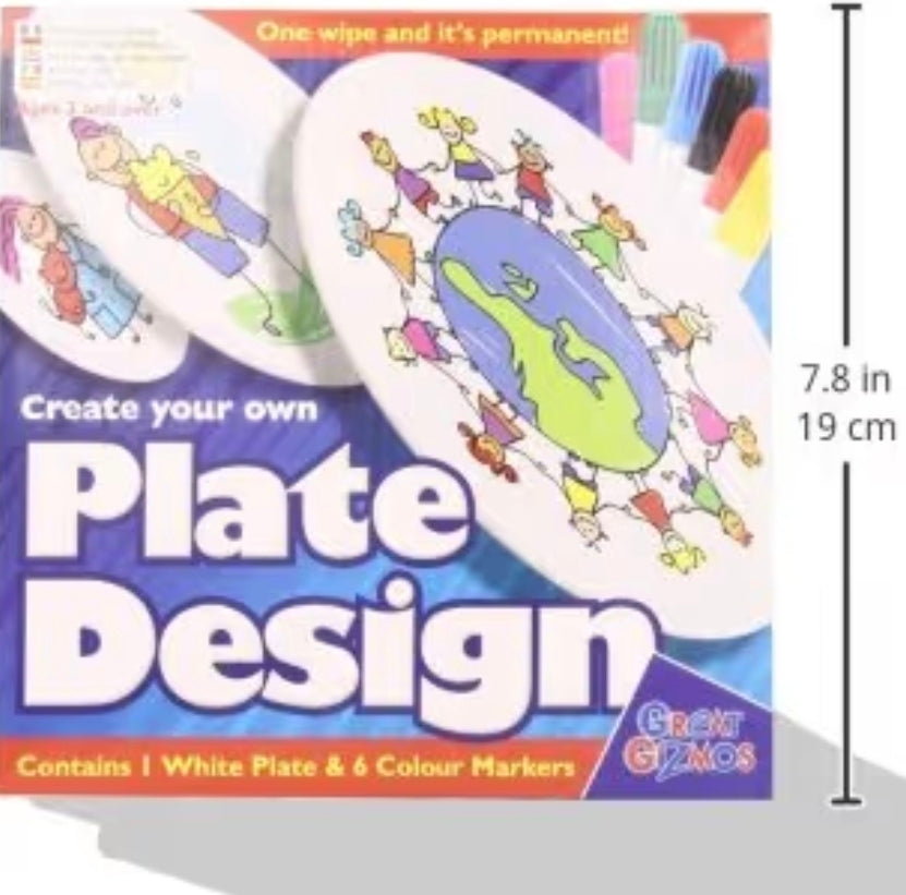 Create Your Own Plate Design