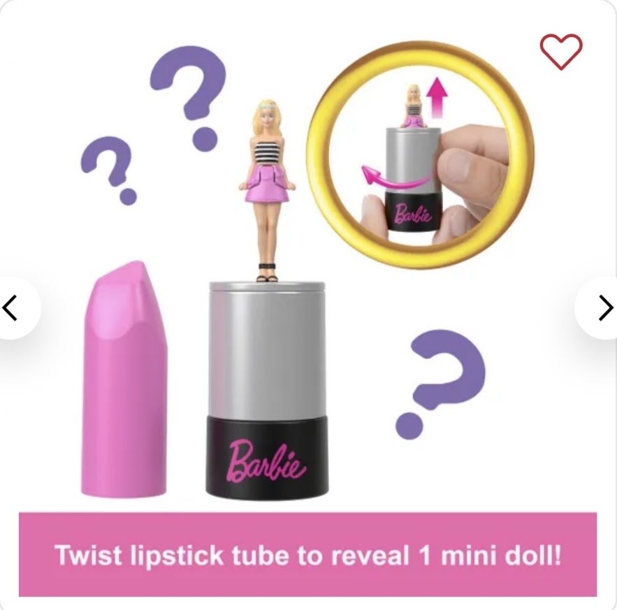 Mini Barbie Land Lipstick Mystery Doll