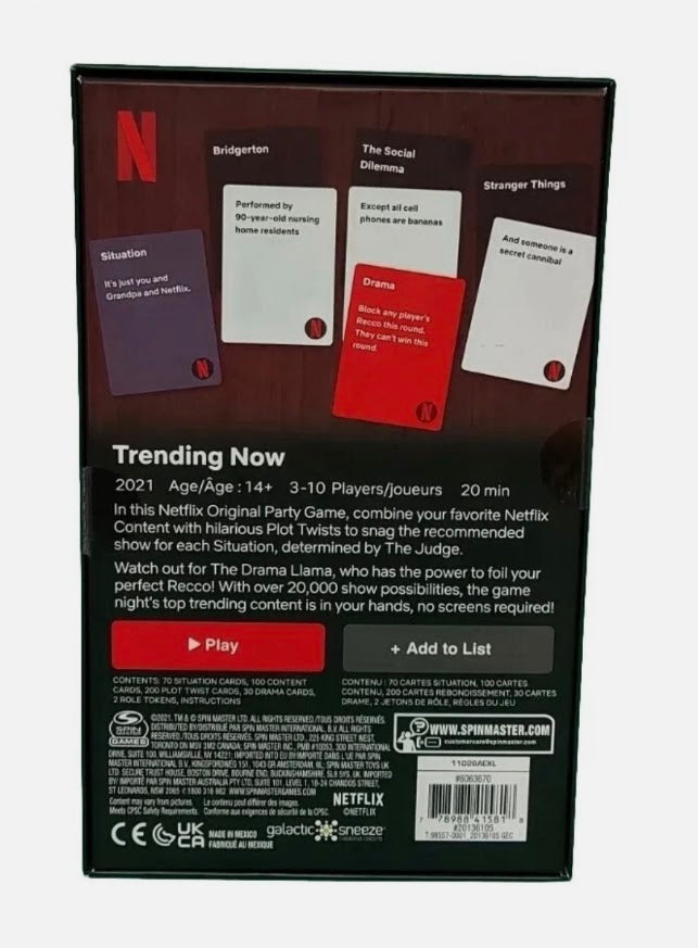 Netflix Game