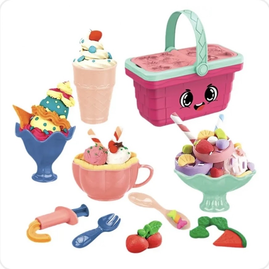 Happy Colour | Mud Ice Cream Basket