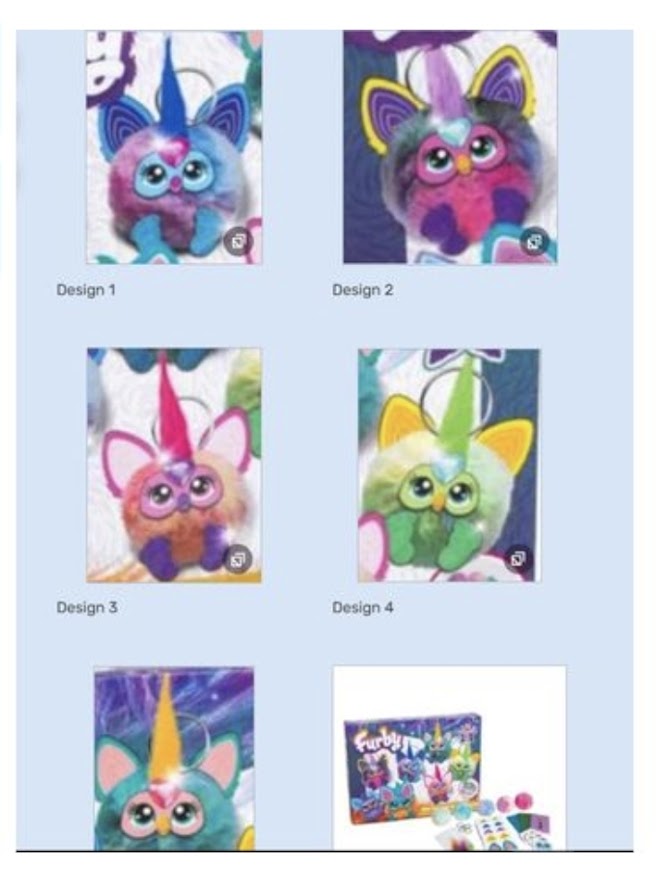 Furby | Make Your Own Furblet Keychain