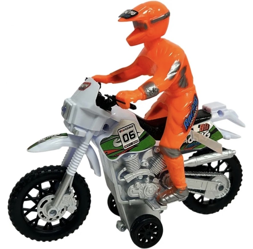 Off-Road AutoBike With Rider