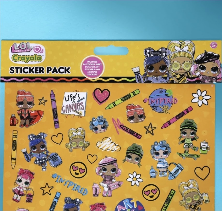 Crayola | L.O.L Sticker Pack