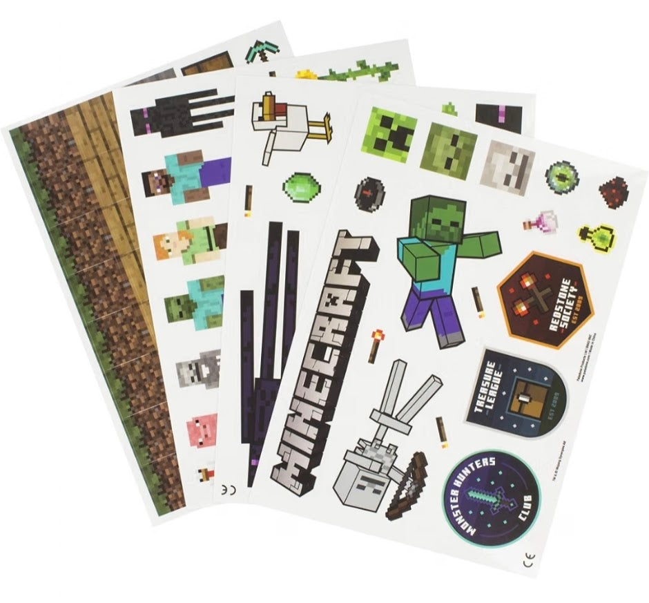Minecraft | Waterproof & Removable Gadget Decals