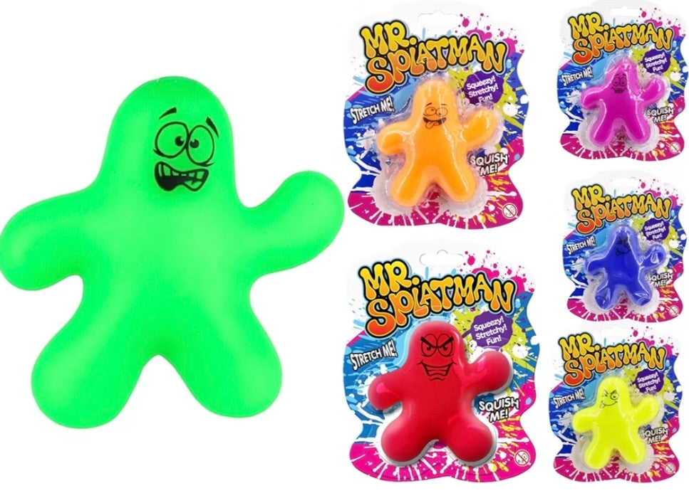 Mr. Splatman Stretchy Squeezy