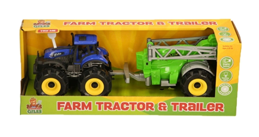 Farmer Giles | Friction Tractor & Trailer