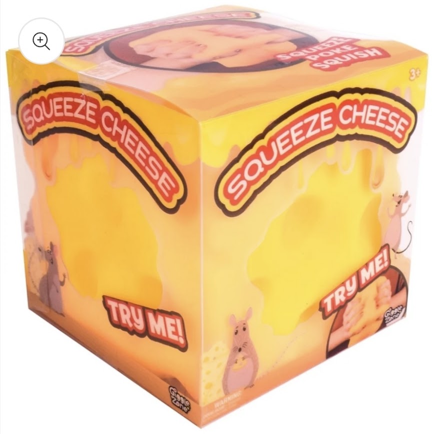 Jumbo Squishy | Squeeze Cheese Slow Rise Squishy Toy