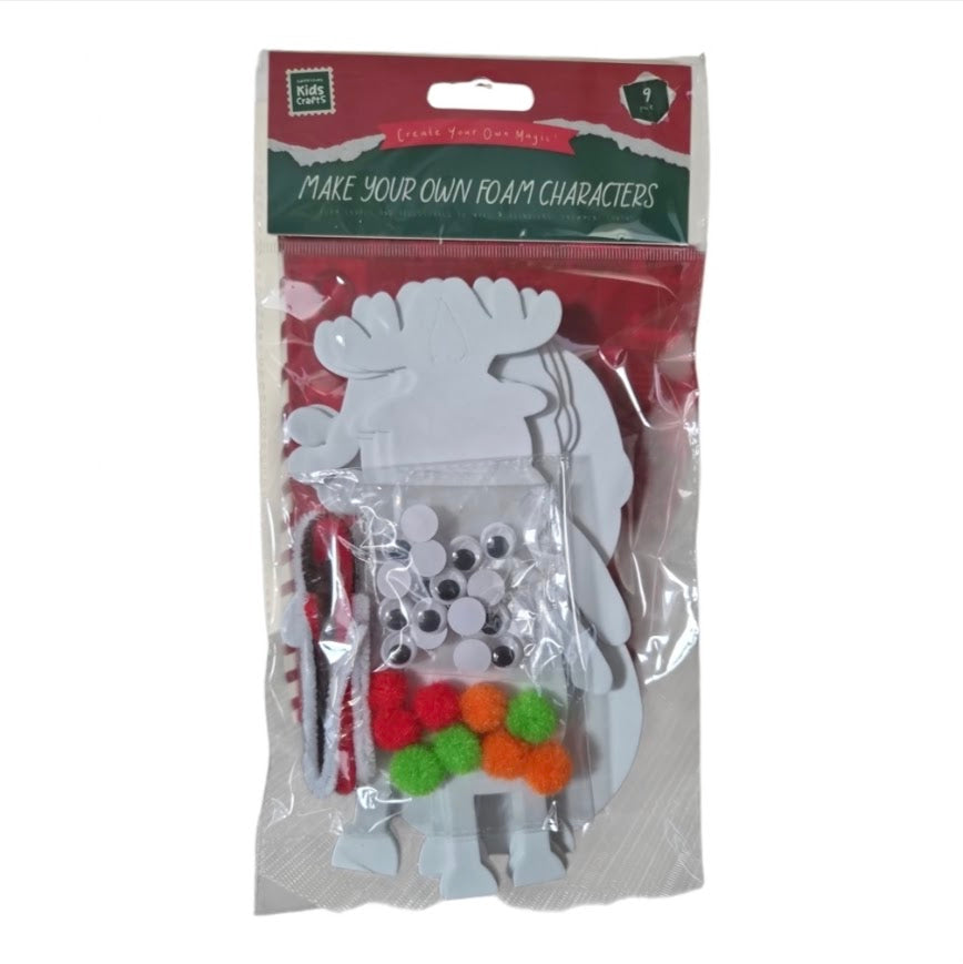 Make Your Own Christmas Foam Characters – Festive Craft Kit