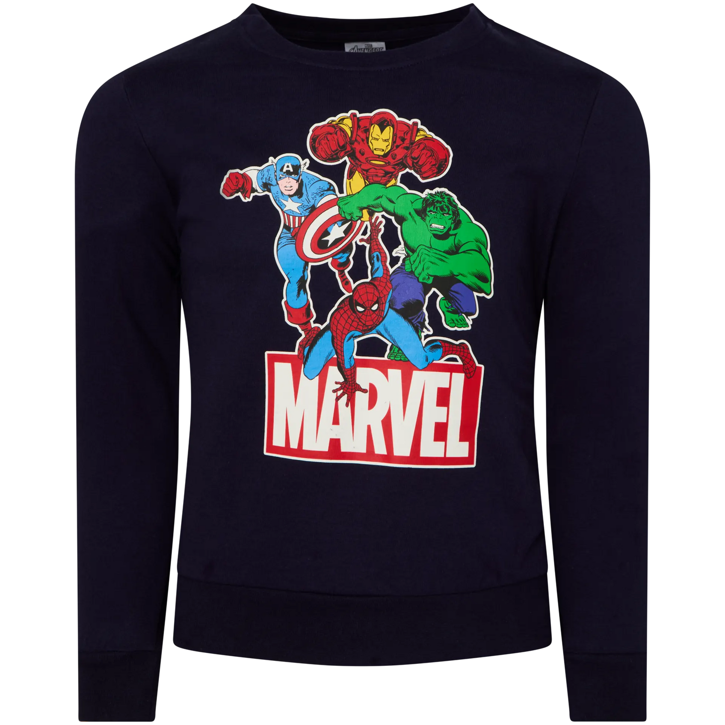 Marvel Boys Character Long Sleeved Sweater