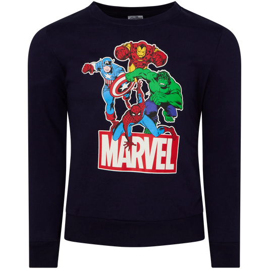 Marvel Boys Character Long Sleeved Sweater