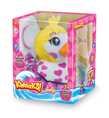 Kwaaks Collectible Plush Duck