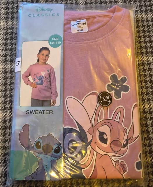 Disney Stitch Sweater Girls
