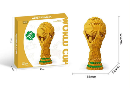 World Cup Trophy Mini Building Block Set