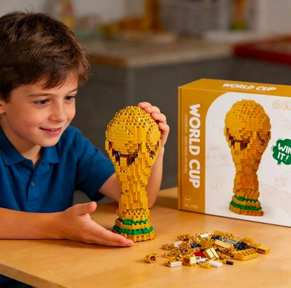 World Cup Trophy Mini Building Block Set