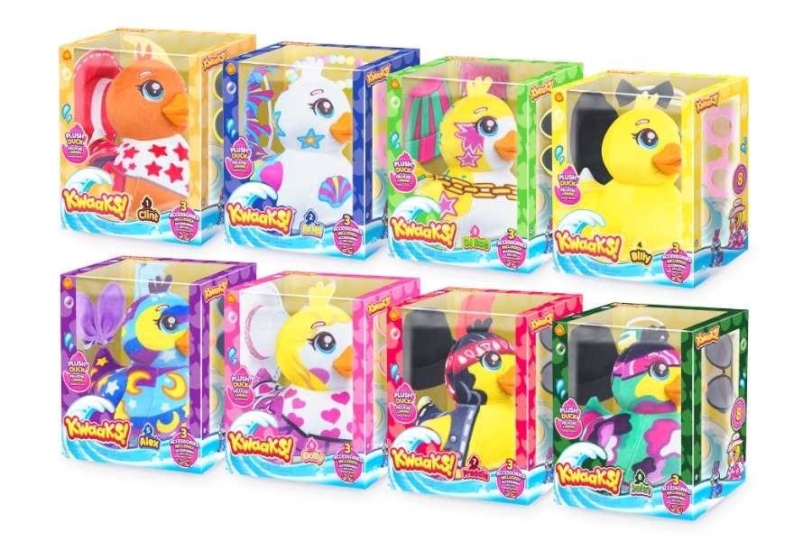 Kwaaks Collectible Plush Duck