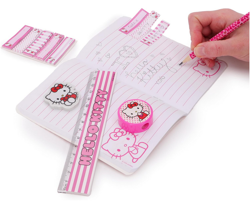 Hello Kitty Pencil Case Set