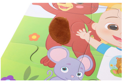 CoComelon Touch & Feel Puzzles 2 Pack