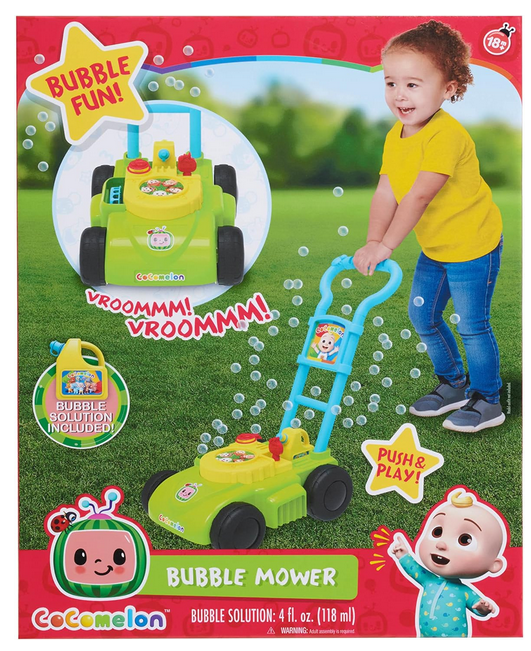 CoComelon Lawn Bubble Mower