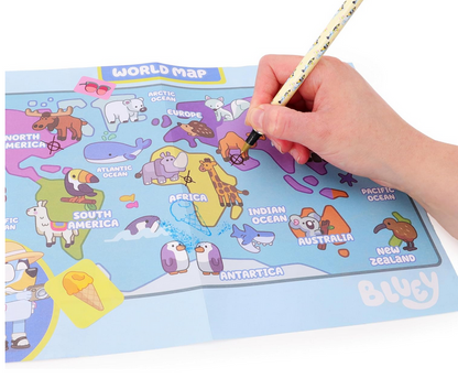 Bluey 20 Piece Pretend Travel Activity Set