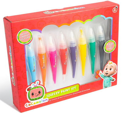CoComelon Squeezy Paint Set