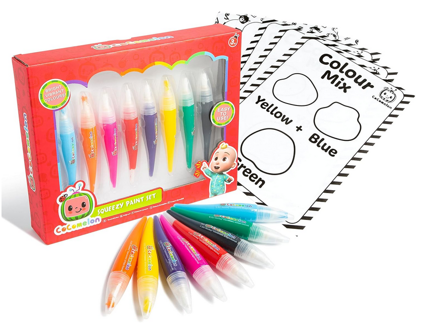 CoComelon Squeezy Paint Set