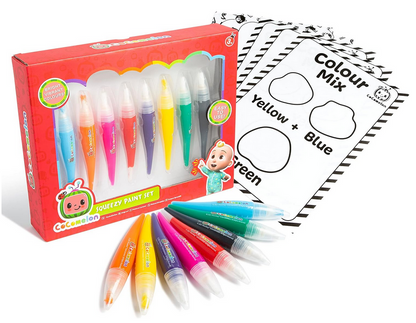 CoComelon Squeezy Paint Set