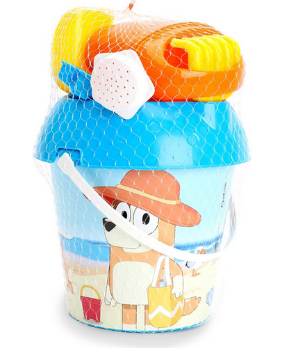 Bluey & Bingo 6 Piece Bucket Set