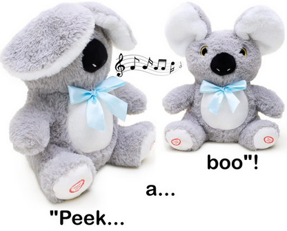Interactive Peek-a-Boo Koala Singing & Animated Plush Toy