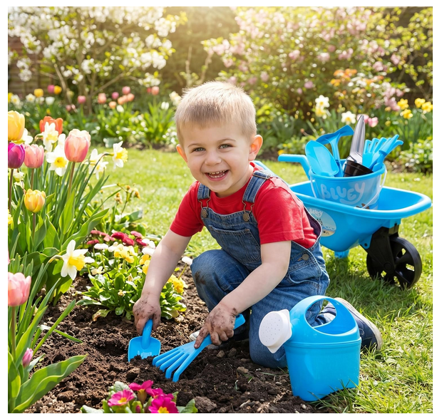 Bluey 10 Piece Garden Set