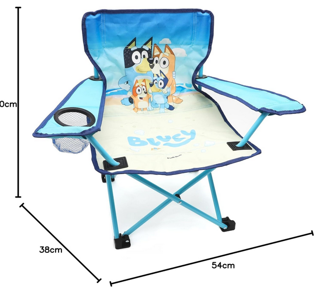 Bluey & Bingo Folding Chair With Carry Bag
