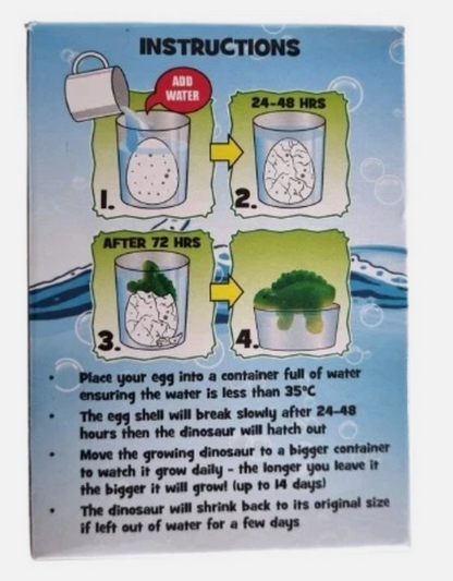 Aqua Hatch Dinosaur Egg
