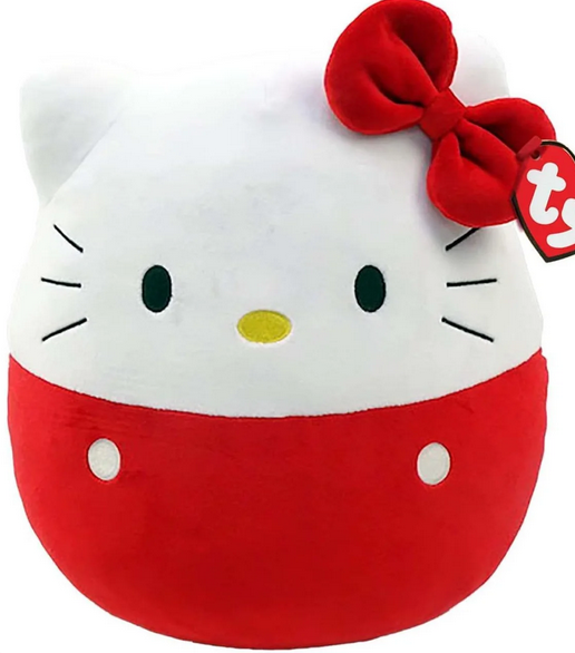 Hello Kitty Red Plush Cushion