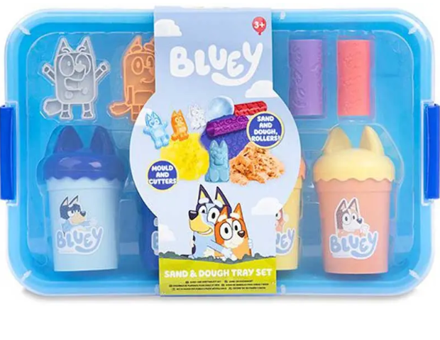 Bluey Sand & Dough Tray Set