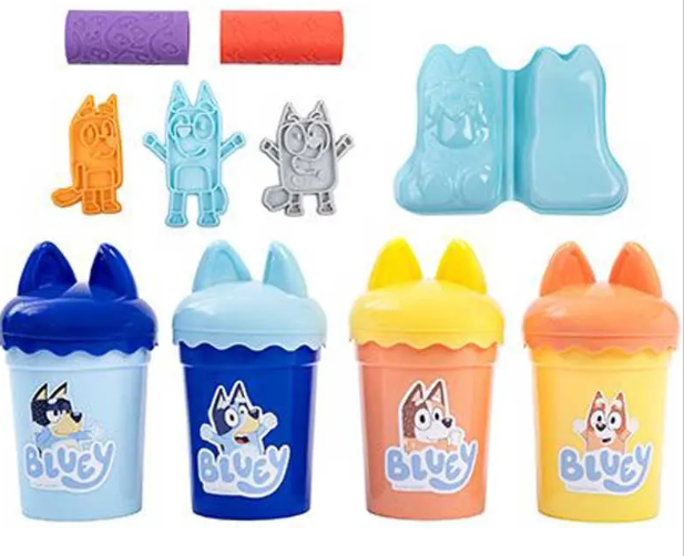 Bluey Sand & Dough Tray Set