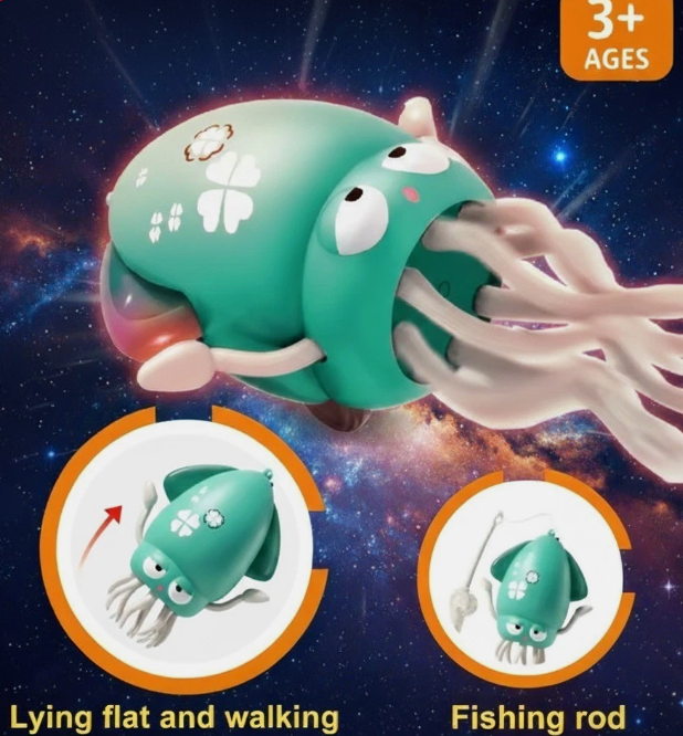 Dancing Squid Toy