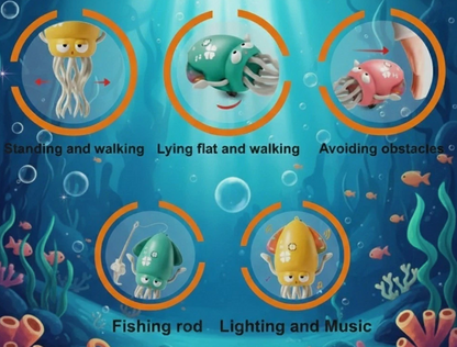 Dancing Squid Toy