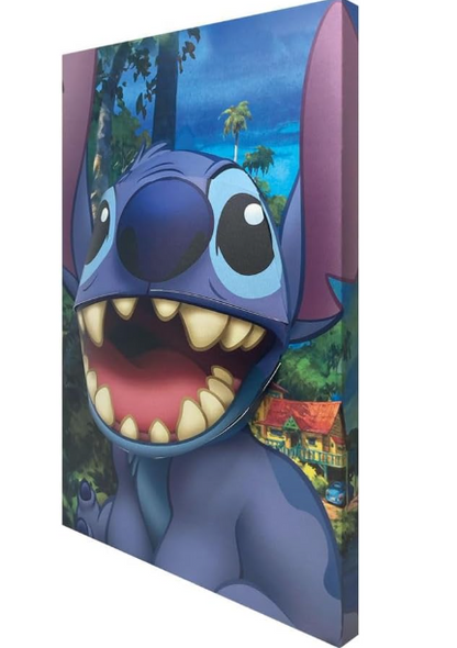 Stitch 3D Poster