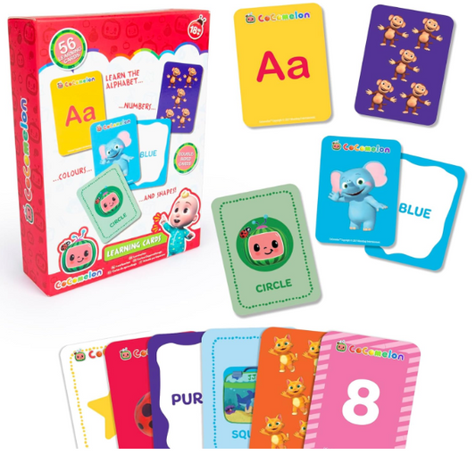 CoComelon 30 Learning Cards
