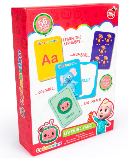 CoComelon 30 Learning Cards