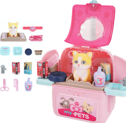 2 In 1 My Pets Kitten Backpack
