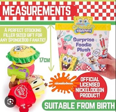 SpongeBob Surprise Foodie Plush